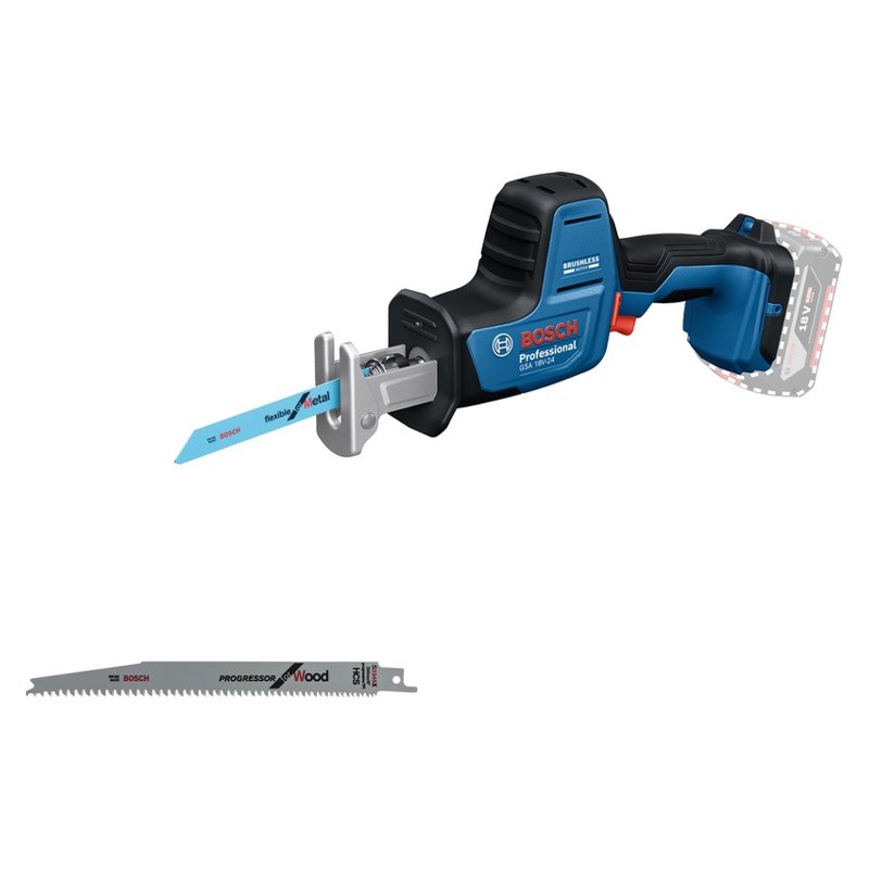 Máy cưa kiếm dùng pin GSA 18V-24 (SOLO) Bosch