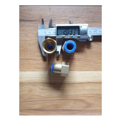 Nối thẳng ren 1/2" (21mm) ống D12mm EASUN