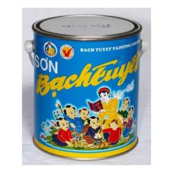 Sơn dầu 152 (màu kem đậm) 3KG BẠCH TUYẾT (lon)