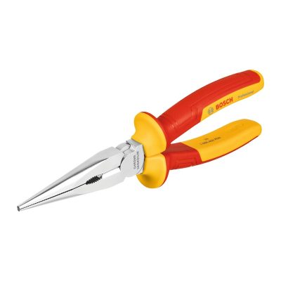 Kềm mũi nhọn cách điện VDE 200mm Bosch (1600A02NE3)