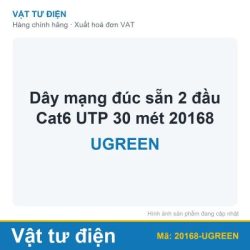 Dây mạng đúc sẵn 2 đầu Cat6 UTP 30 mét 20168 UGREEN (sợi)