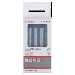 Mũi khoan kim cương 6+6+8mm khoan gạch cứng – siêu cứng BOSCH 2607011626