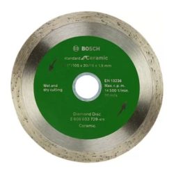 Đĩa cắt kim cương 105×20/16mm gạch Bosch 2608603729