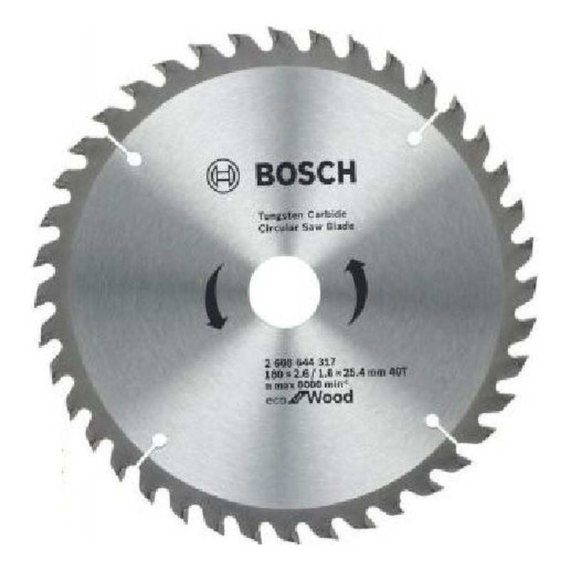Lưỡi cưa gỗ 2608644317 180x25.4mm T40 BOSCH