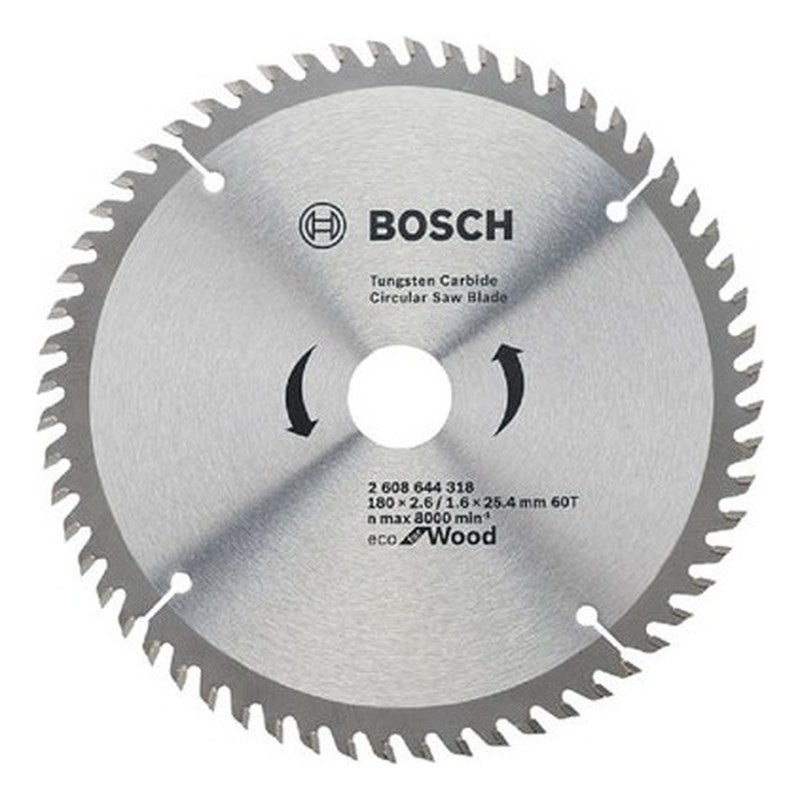 Lưỡi cưa gỗ mới (180x25.4mm) T60 BOSCH