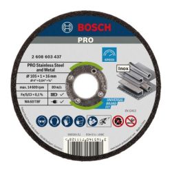 Đá cắt expert 105×1.0x16mm (inox) Bosch – 2608901468