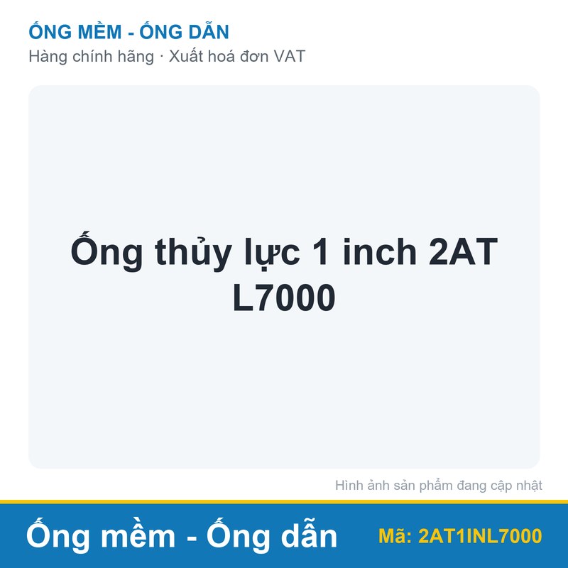 Ống thủy lực 1 inch 2AT L7000 (sợi)