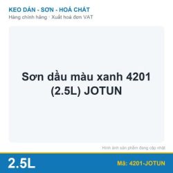 Sơn dầu màu xanh 4201 (2.5L) JOTUN (lon)