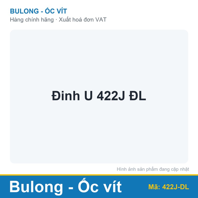 Đinh U 422J ĐL (hộp)