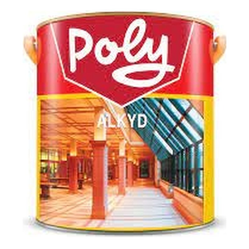 Sơn dầu màu vàng 444 (1KG) POLY