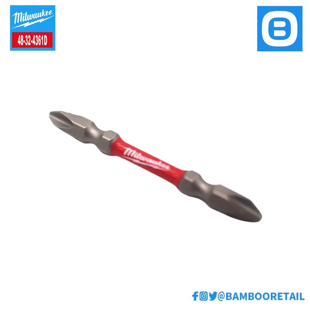 Đầu vặn vít ngắn PH2-65mm 48-32-4361D (1 mũi) Milwaukee