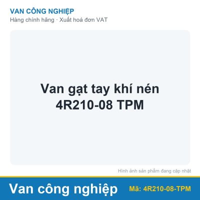 Van gạt tay khí nén 4R210-08 TPM