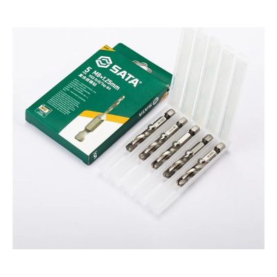 Bộ 5 mũi khoan tạo ren taro M5x0.8mm 50605 SATA