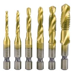 Bộ 5 mũi khoan tạo ren taro M6x1mm 50606 SATA
