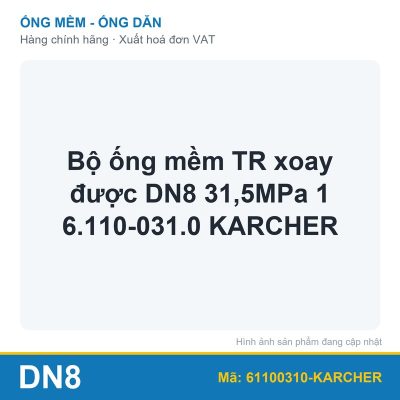 Bộ ống mềm TR xoay được DN8 31,5MPa 1 6.110-031.0 KARCHER