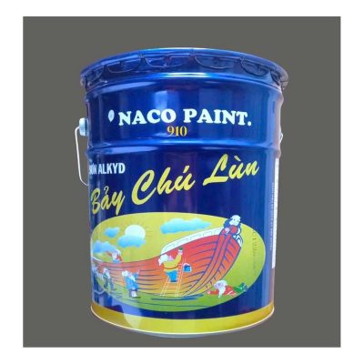 Sơn dầu màu xám 910 3KG POLY
