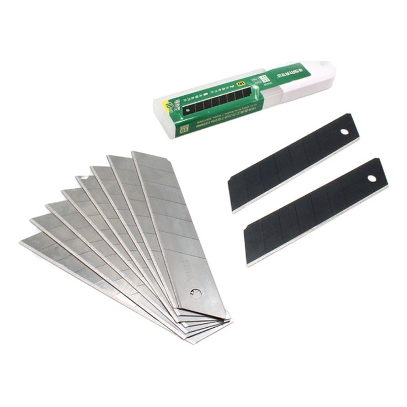 Lưỡi dao rọc giấy 25mm 93438 (10 cái//tép)) SATA