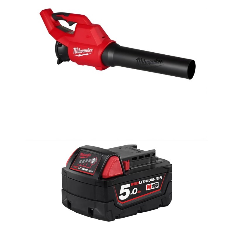 Máy thổi không chổi than Milwaukee M18 BLBO + Pin M18B5