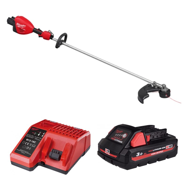 Máy cắt cỏ dùng pin M18 F2GTR Milwaukee M18 F2GTR-0 ASIA + Pin M18 HB3 + Sạc M12-18C