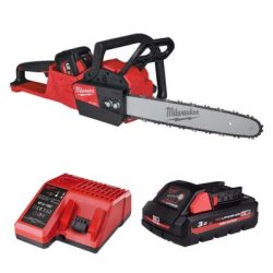 Máy cưa xích Milwaukee M18 FCHS-0G0 + Pin M18 HB3 + Sạc M12-18C