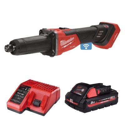 Máy mài khuôn thay đổi tốc độ Milwaukee M18 FDGROVB-0X + Pin M18 HB3 + Sạc M12-18C