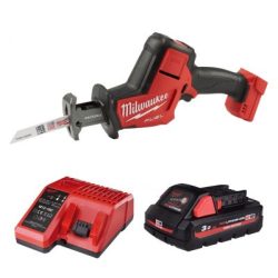 Máy cưa kiếm Milwaukee M18 FHZ-0X + Pin M18 HB3 + Sạc M12-18C