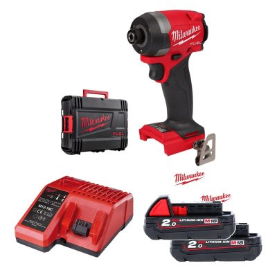 Máy vặn vít M18 FID3-0X0 Milwaukee M18 FID3-0X + 2 Pin M18B2 + Sạc M12-18C