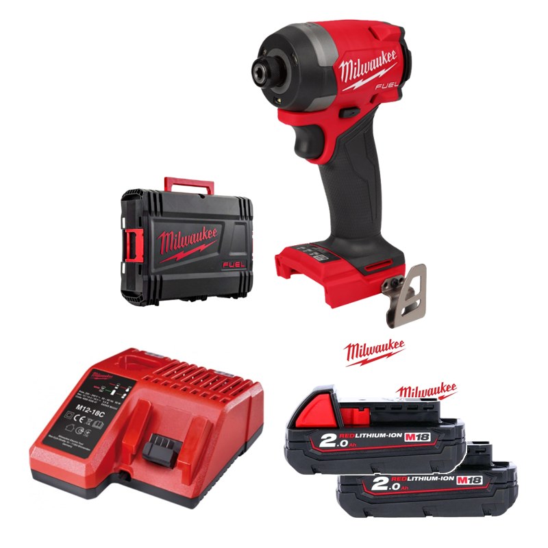 Máy vặn vít M18 FID3-0X0 Milwaukee M18 FID3-0X + 2 Pin M18B2 + Sạc M12-18C