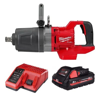 Máy siết bu lông Milwaukee M18 ONEFHIWF1DS-0X0 + Pin M18 HB3 + Sạc M12-18C