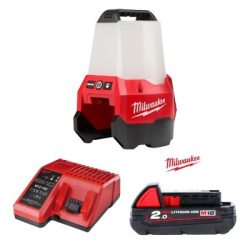 Đèn LED hắt chuyên dụng Milwaukee M18 TAL-0 + Pin M18B2 + Sạc M12-18C