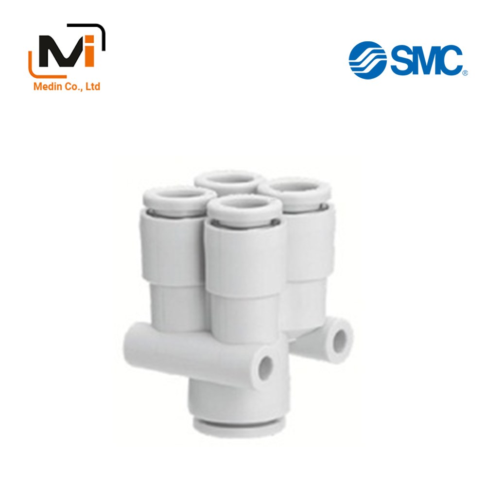 Đầu nối khí KQ2UD04-06A SMC