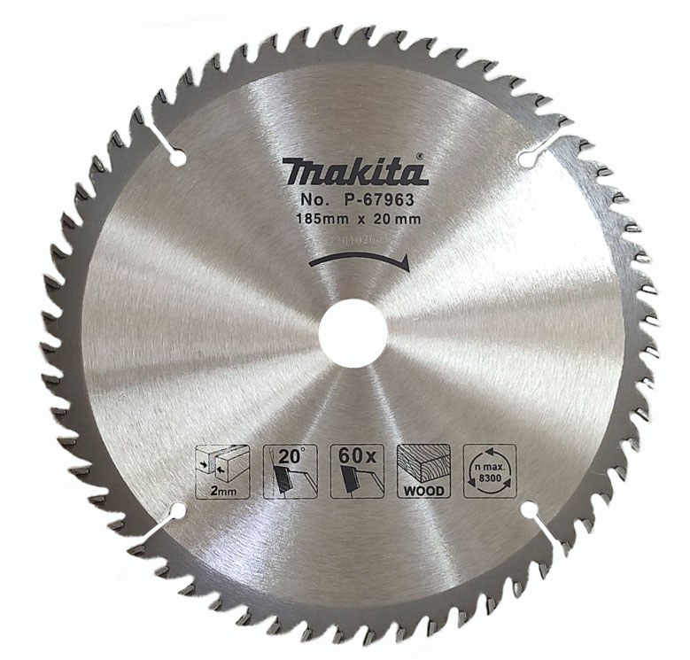 Lưỡi cưa hợp kim P-67963 (185X20X40T) Makita