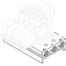 Đế van SS5Y5-41-05-01 SMC