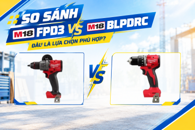 Milwaukee FPD3 Và BLPDRC: 5 Khác Biệt Giữa FUEL Và Brushless