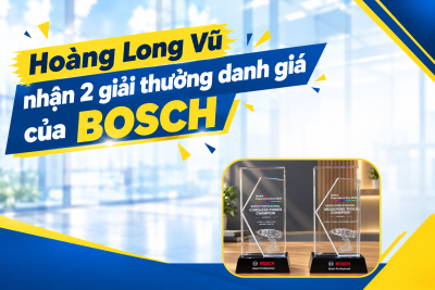 Hoàng Long Vũ Nhận Giải Bosch Tại Pro Experience Day 2026