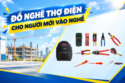 Đồ Nghề Thợ Điện Cơ Bản: 13 Món Cho Người Mới Vào Nghề