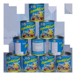 Sơn ALKYD bóng A404 (cam) 400G BẠCH TUYẾT (lon)