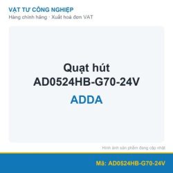 Quạt tản nhiệt ADDA AD0524HB-G70 24V