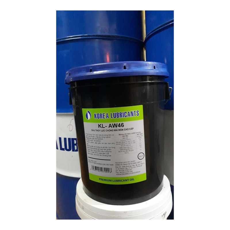 Dầu thủy lực AW-46(18L) PLUS KOREA LUBE