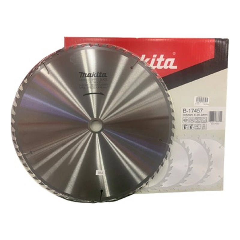 Lưỡi cưa gỗ hợp kim B-17457 355x25.4x60T Makita