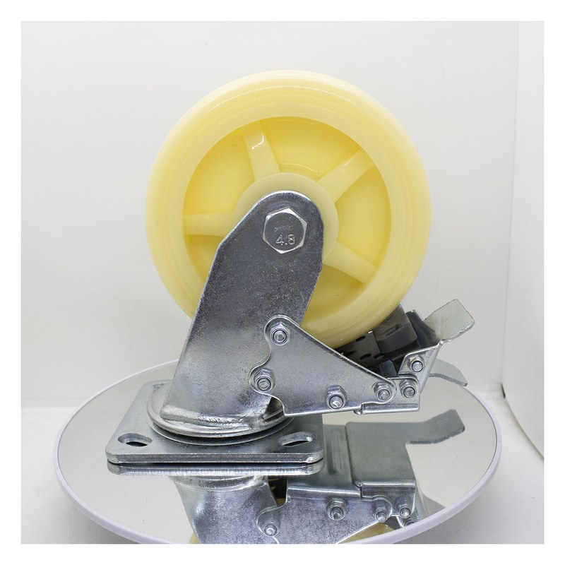 Bánh xe đẩy nhựa PP CP014 - Khóa kép