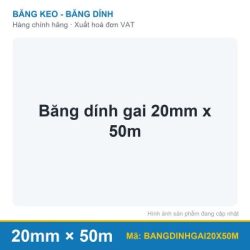 Băng dính gai 20mm x 50m (cuộn)