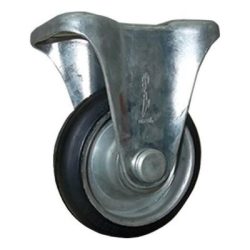 Bánh xe cao su cố định phi 100×38 PH (càng thép)