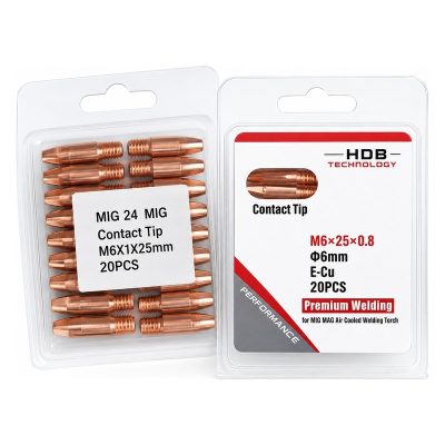 Béc hàn mig 15AK M6x25x0.8mm