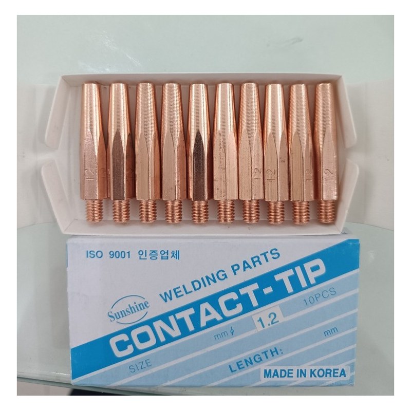 Bép hàn M6x45x1.2mm