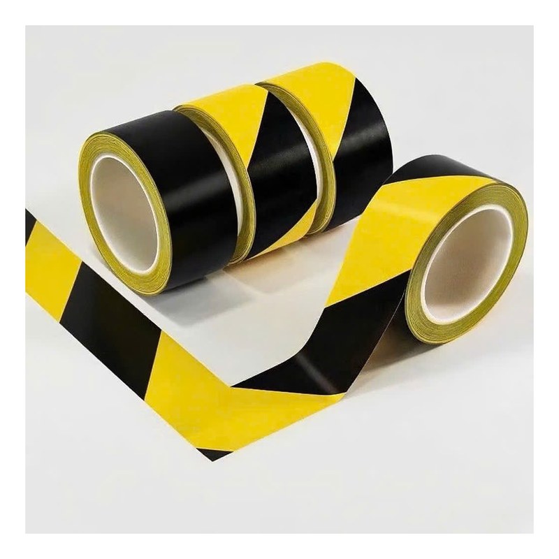 Băng keo cảnh báo vàng đen 7.5cm (33m)