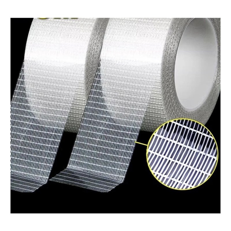 Băng keo thủy tinh sợi caro 4cm