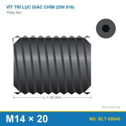 Vít trí lục giác chìm thép M14x20