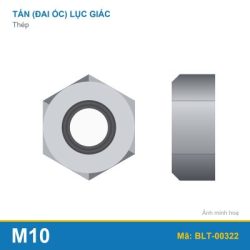 Tán thép M10