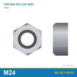 Tán thép M24